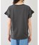 フリルスリーブロゴTシャツ/接触冷感・汗染み防止
