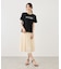 パール付きロゴTシャツ/UVカット・接触冷感・汗染み防止