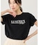 パール付きロゴTシャツ/UVカット・接触冷感・汗染み防止