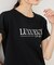 パール付きロゴTシャツ/UVカット・接触冷感・汗染み防止