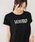 パール付きロゴTシャツ/UVカット・接触冷感・汗染み防止