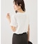 パール付きロゴTシャツ/UVカット・接触冷感・汗染み防止