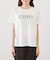 パール付きロゴTシャツ/UVカット・接触冷感・汗染み防止