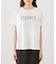 パール付きロゴTシャツ/UVカット・接触冷感・汗染み防止