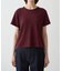 ラメ混コンパクトニットTEE