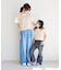 【KIDS/キッズ】ラメショートフェザーニットベスト/リンクコーデ
