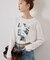アソートプリントロングスリーブTシャツ