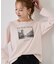 アソートプリントロングスリーブTシャツ