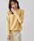 【WEB限定カラー】マシュマロ袖パールドルマンニット