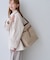me fit BAG ベルトデザインナイロンコンビバッグ/撥水・軽量・2個セット