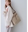 me fit BAG ベルトデザインナイロンコンビバッグ/撥水・軽量・2個セット