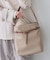 me fit BAG ベルトデザインナイロンコンビバッグ/撥水・軽量・2個セット