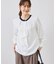 【WEB限定サイズ】配色アソートボウタイブラウス/通勤・お仕事