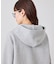 コクーンシルエットダブルジップフーディー/パーカー