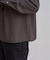 【WEB限定サイズ】メタルパーツフロントフリルタイロングスリーブブラウス/通勤・お仕事