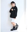【KIDS/キッズ】【FILA/フィラ別注】ラインストーンジップパーカー