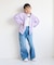【KIDS/キッズ】【FILA/フィラ別注】ラインストーンジップパーカー