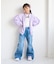 【KIDS/キッズ】【FILA/フィラ別注】ラインストーンジップパーカー