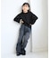 【KIDS/キッズ】ハート柄モチーフ もちもちジャガードニットプルオーバー