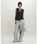 【WEB限定】ラッフルコンビスリーブレストップス