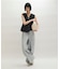 【WEB限定】ラッフルコンビスリーブレストップス