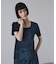 【Miller for ADAM ET ROPE'】別注 ベロアスクエアTee