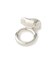 【EMOELLE】pearl shaped silver ring
