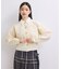 【WEB限定】・【サステナブル】カラー付きカーディガン