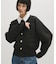 【WEB限定】・【サステナブル】カラー付きカーディガン