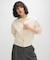 【WEB限定】・【サステナブル】カラー付きカーディガン
