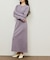 BOTANICAL DYED  DRESS