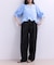 【WEB限定】ワイドレッグトラウザーパンツ