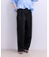 【WEB限定】ワイドレッグトラウザーパンツ