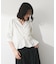 【WEB限定】パフスリーブギャザーブラウス