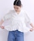 【WEB限定】パフスリーブギャザーブラウス