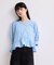 【WEB限定】パフスリーブギャザーブラウス