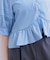 【WEB限定】パフスリーブギャザーブラウス