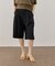 【サステナブル】アジャストハーフパンツ