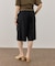 【サステナブル】アジャストハーフパンツ