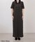 【WEB限定】ハーフスリーブポロシャツワンピース