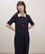 【WEB限定】ハーフスリーブポロシャツワンピース