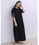 【WEB限定】ハーフZIPコクーンワンピース