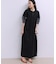 【WEB限定】ハーフZIPコクーンワンピース
