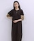 【WEB限定】ハーフZIPコクーンワンピース