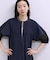 【WEB限定】ハーフZIPコクーンワンピース