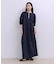 【WEB限定】ハーフZIPコクーンワンピース