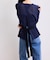 【WEB限定】バックスリットベルテッドカーディガン