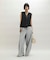 【WEB限定】・【定番】ラッフルコンビスリーブレストップス