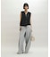 【WEB限定】・【定番】ラッフルコンビスリーブレストップス