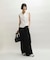 【WEB限定】・【定番】ラッフルコンビスリーブレストップス